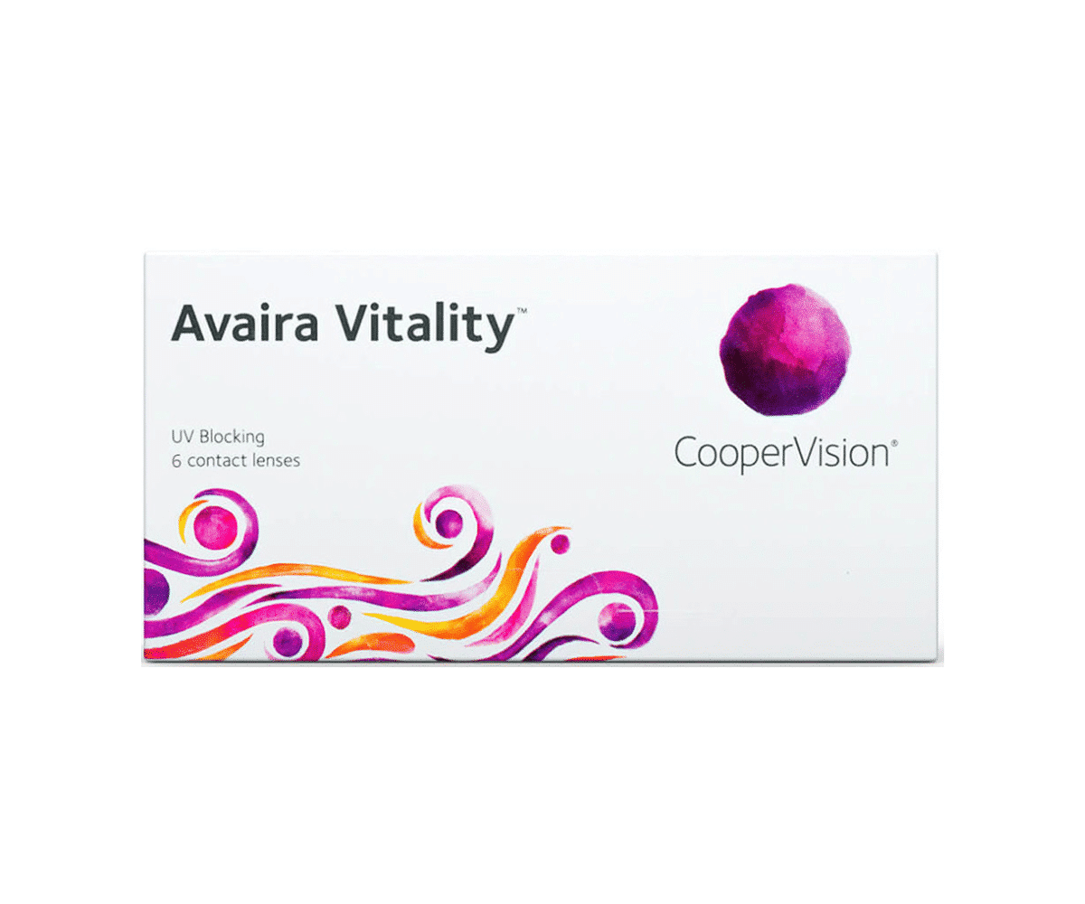 עדשות מגע דו שבועיות אוירה ויטאליטי Avaira Vitality 6pck